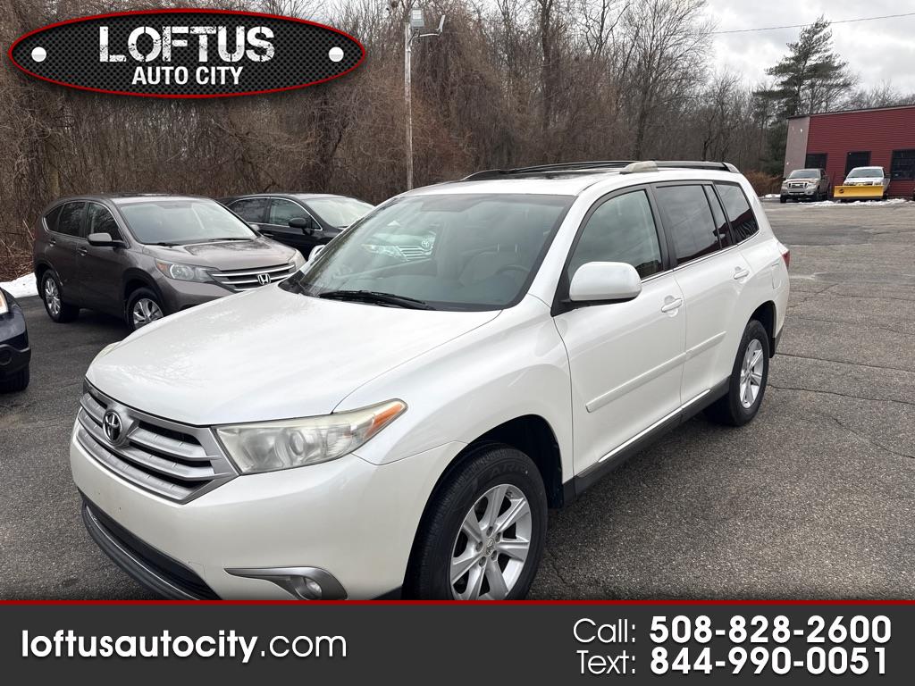 Toyota Highlander 4dr V6 4WD Sport w/3rd Row (Natl) 2013