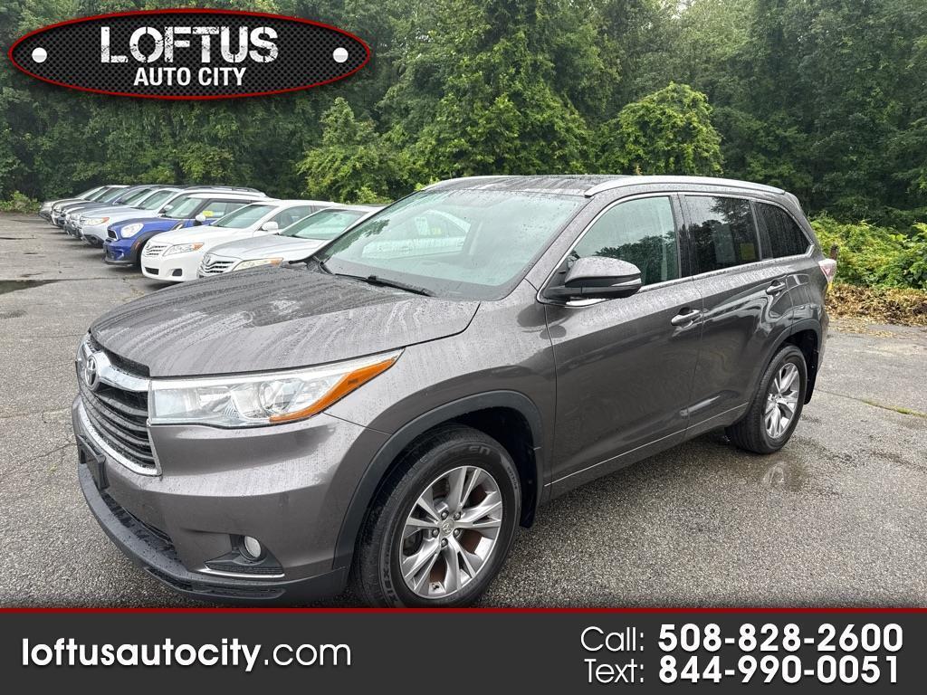 Toyota Highlander XLE AWD V6 2015