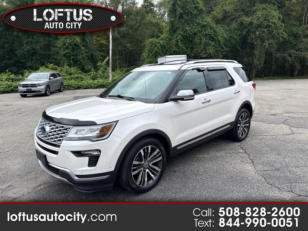 2018 Ford Explorer Platinum 4D SUV 4WD