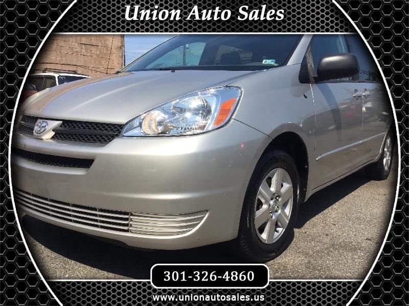 Used 2004 Toyota Sienna LE 7 Passenger for Sale in Takoma Park MD 20912 Union Auto Sales