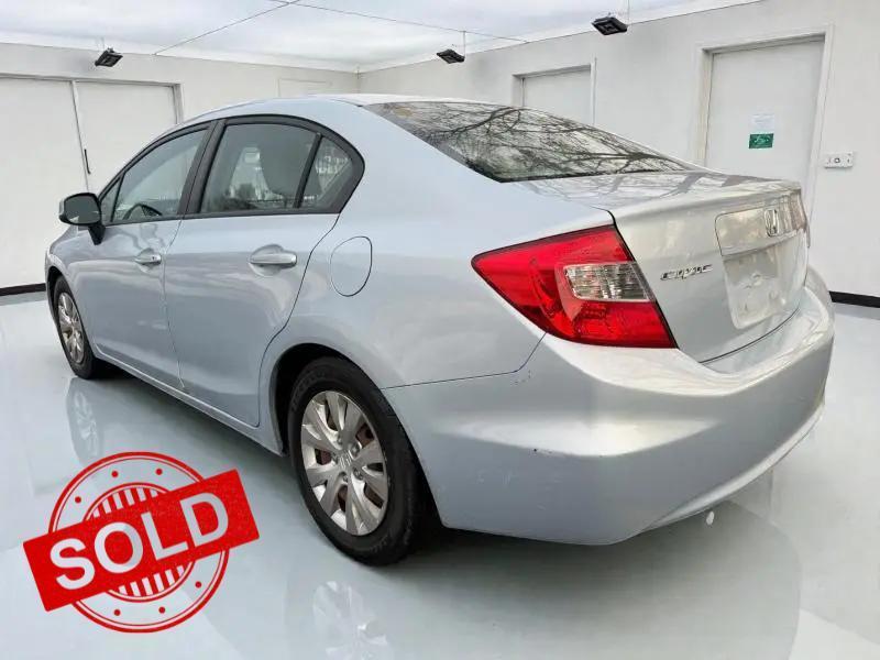2012 Honda Civic LX Sedan 5-Speed AT