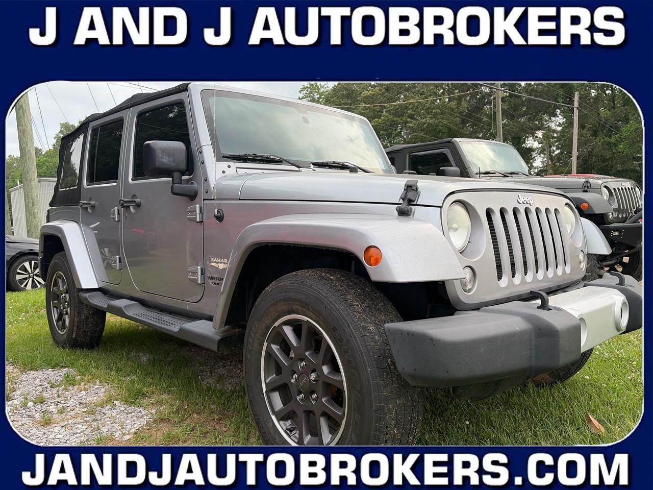 2015 Jeep Wrangler Unlimited Sahara 4WD