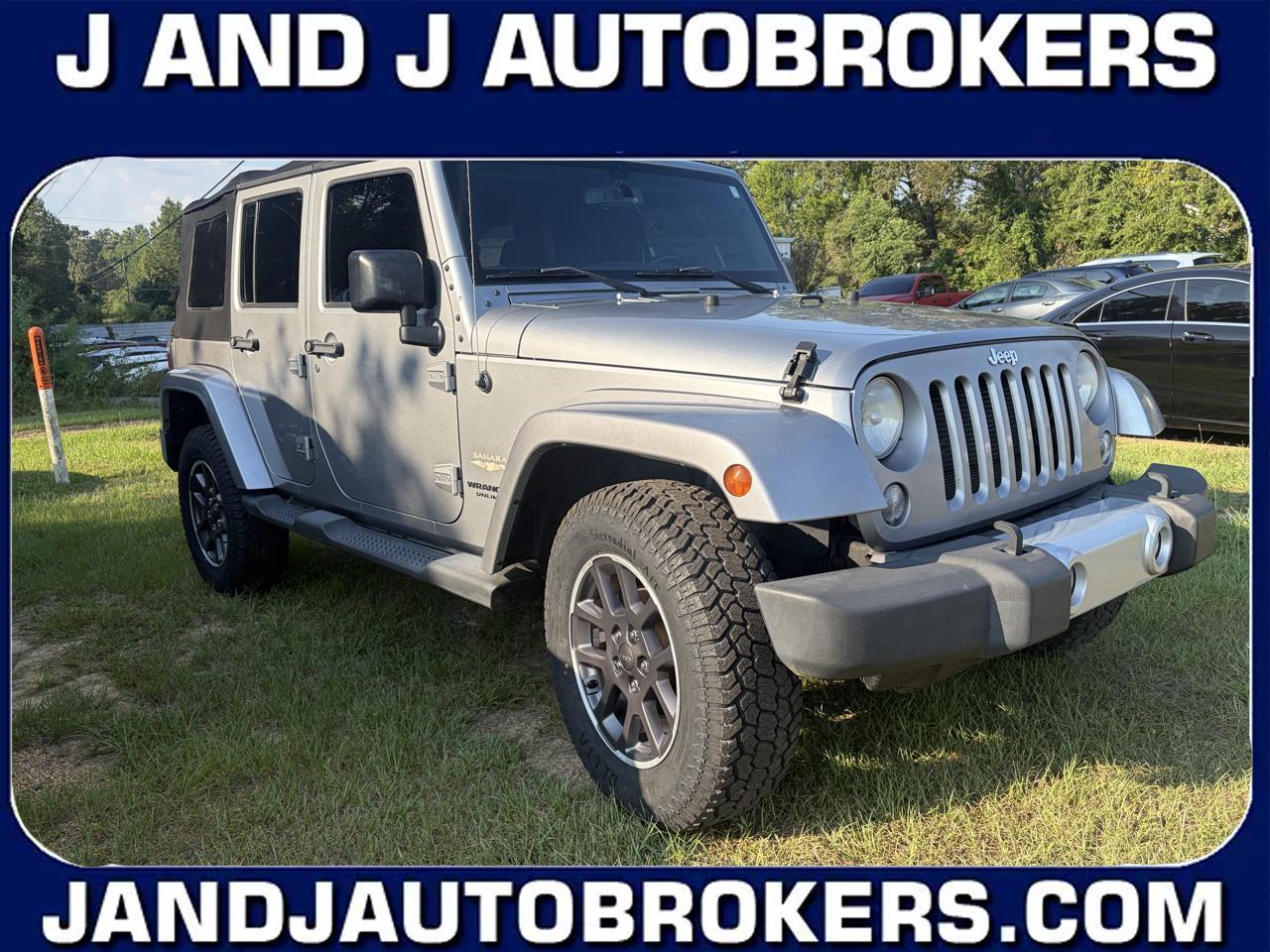 2015 Jeep Wrangler Unlimited Sahara 4WD