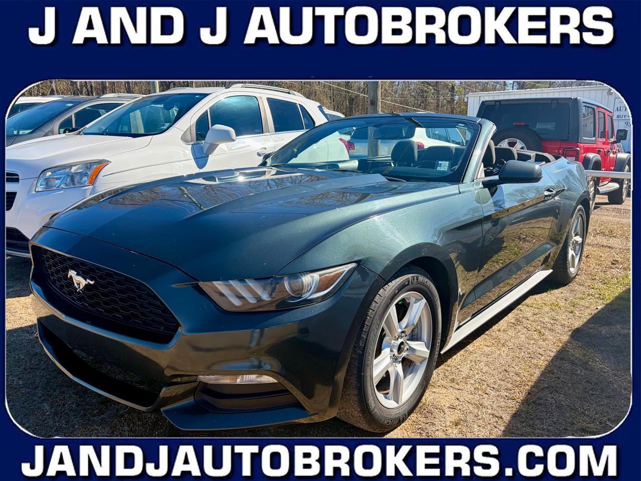 2016 Ford Mustang V6 Convertible