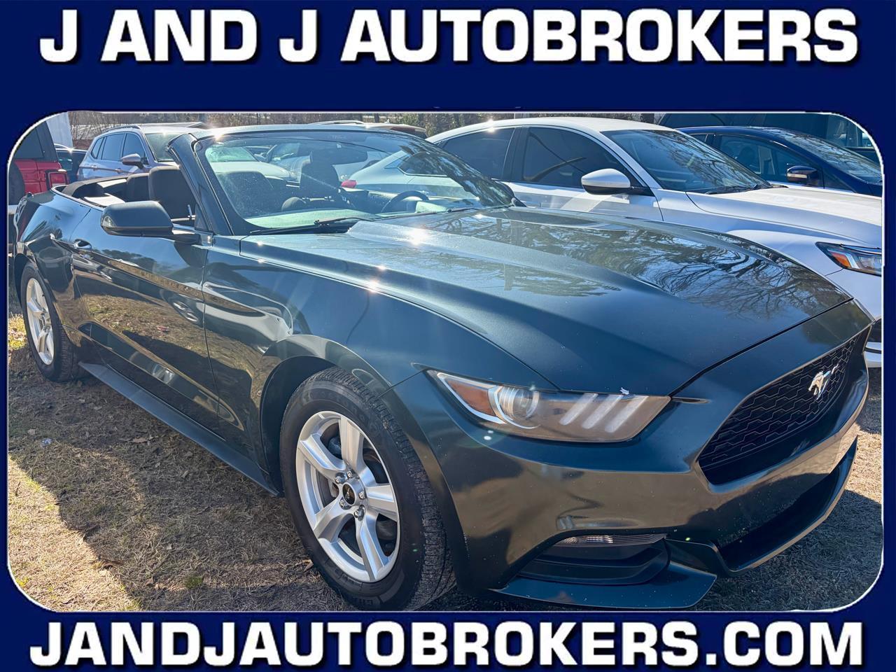 2016 Ford Mustang V6 Convertible