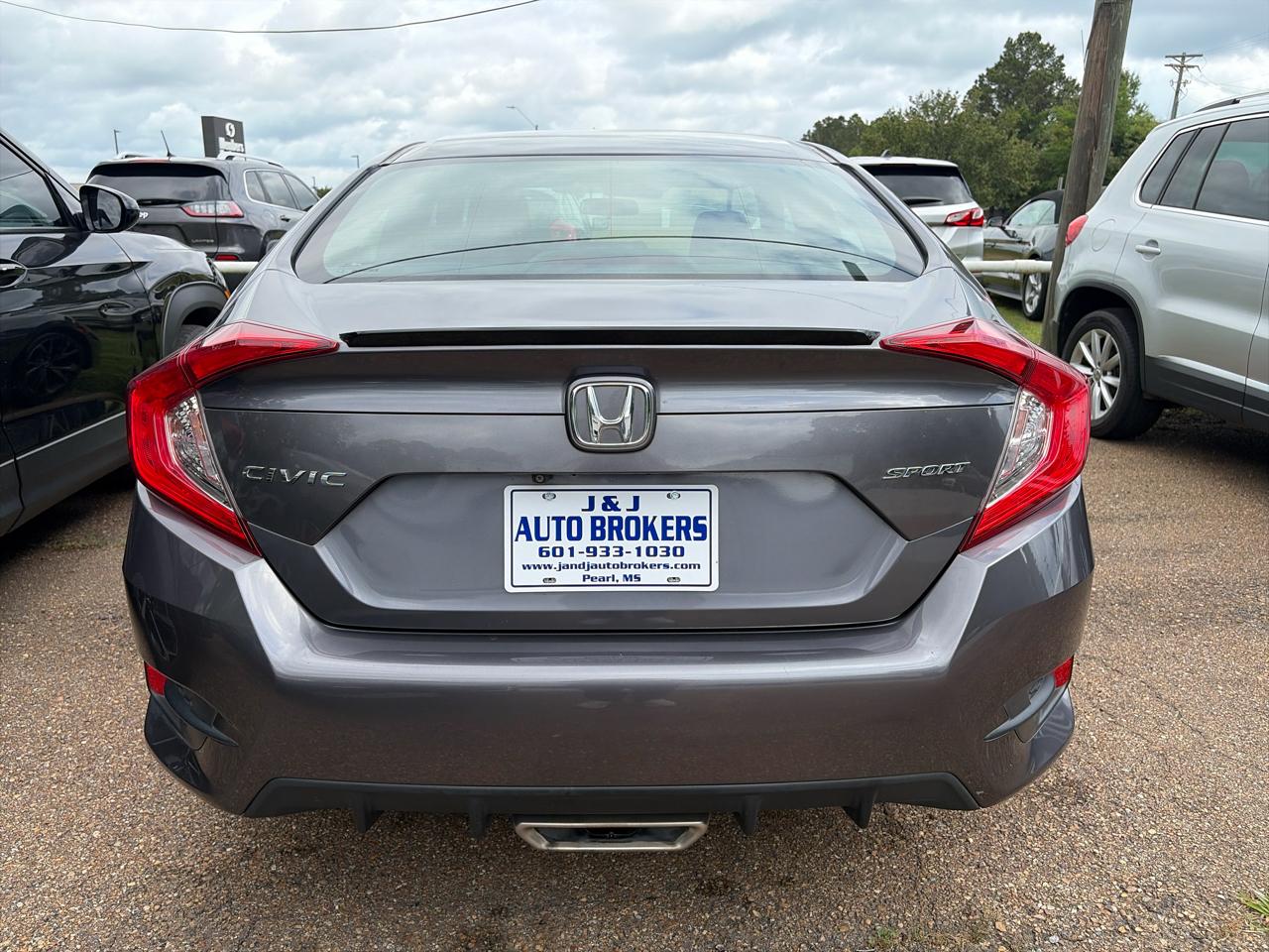 Honda Civic EX Honda Sensing Sedan CVT 2020