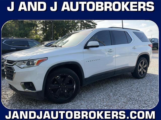 Pearl White 2020 Chevrolet Traverse SUV / Crossover Front-Wheel Drive Automatic
