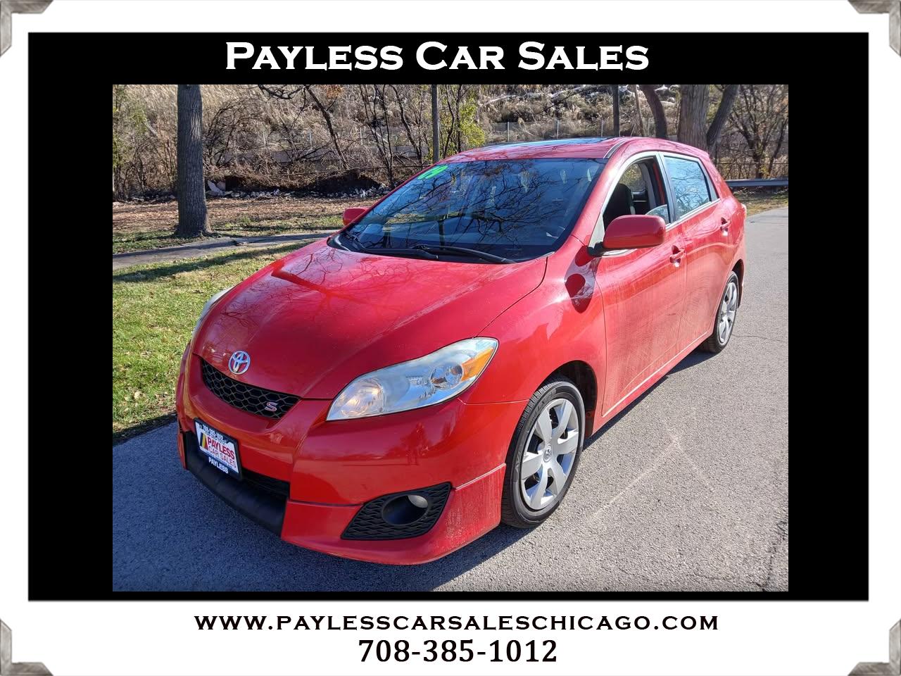 2009 Toyota Matrix 5dr Wgn Man S FWD (Natl)