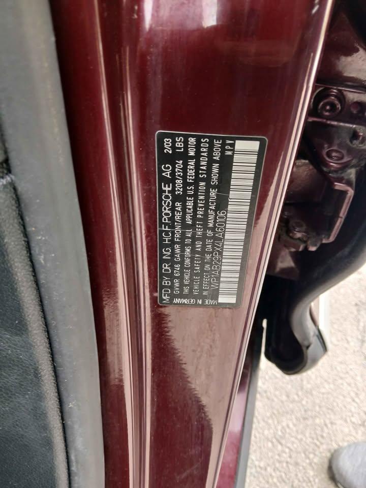 Porsche Cayenne 4dr S 2004