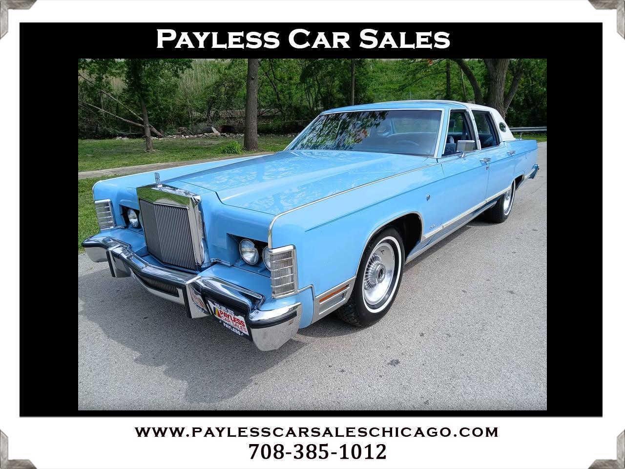 1979 Lincoln Town Car 4dr Sdn Cartier