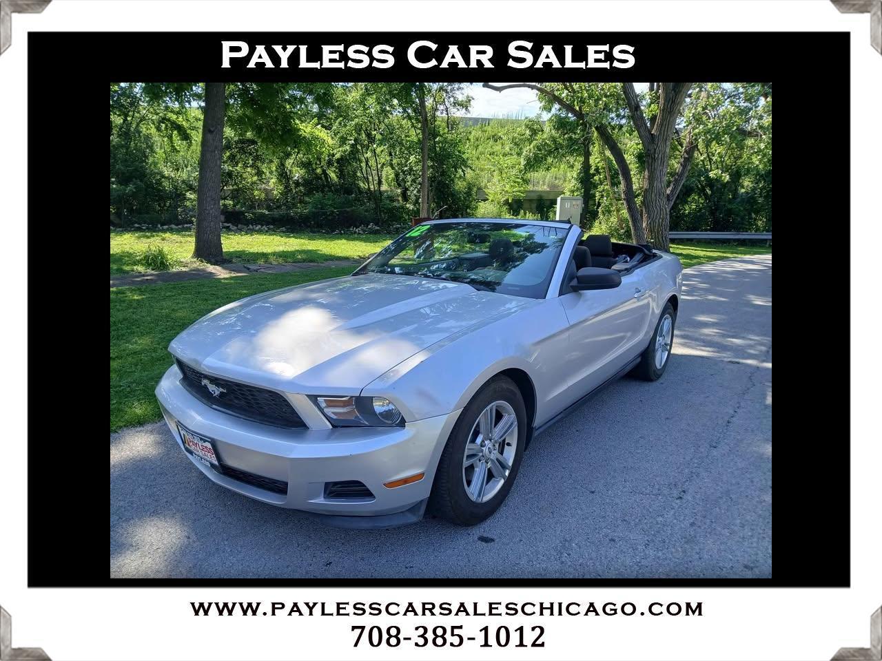2012 Ford Mustang 2dr Conv V6