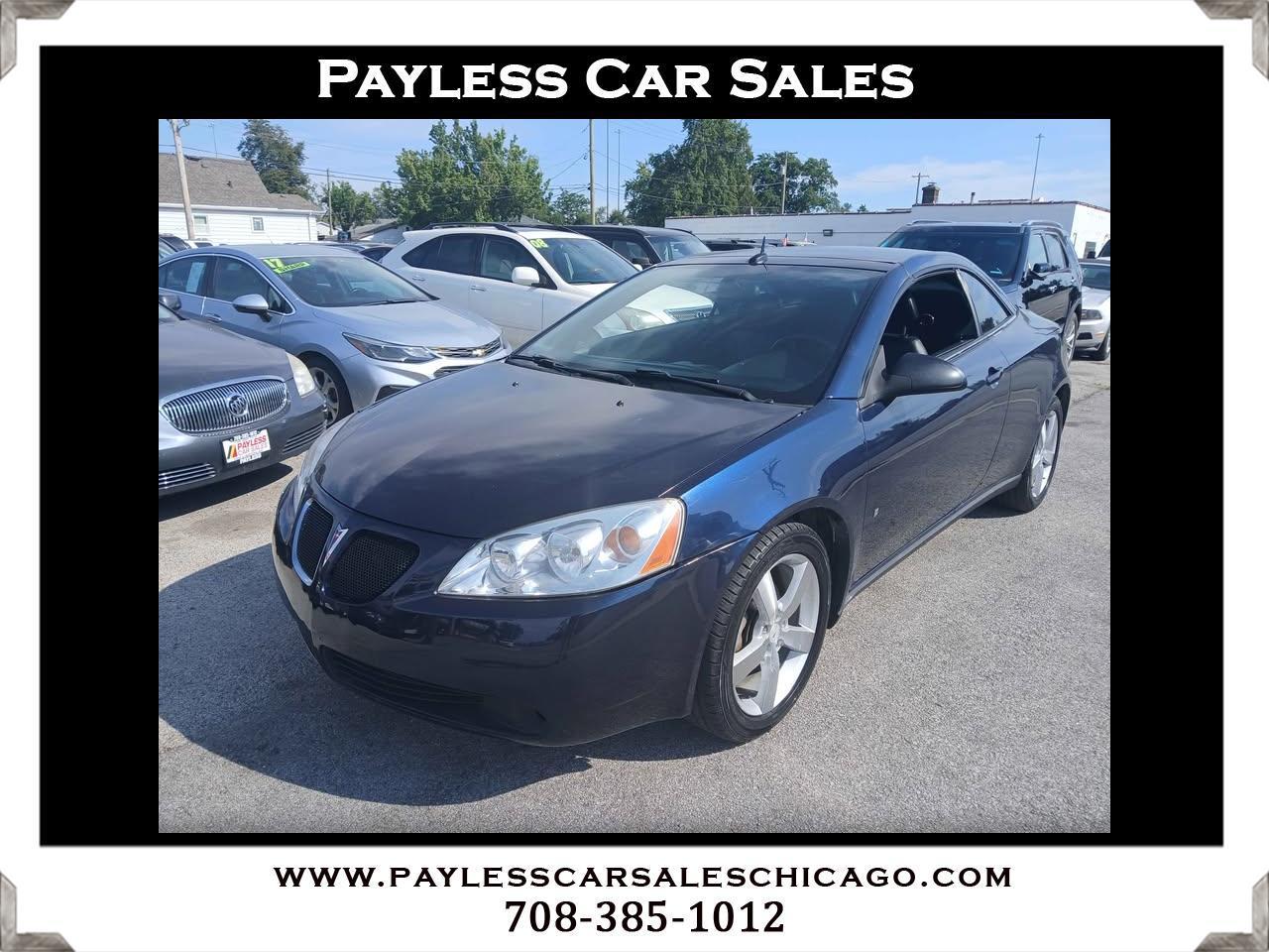 2008 Pontiac G6 2dr Conv GT
