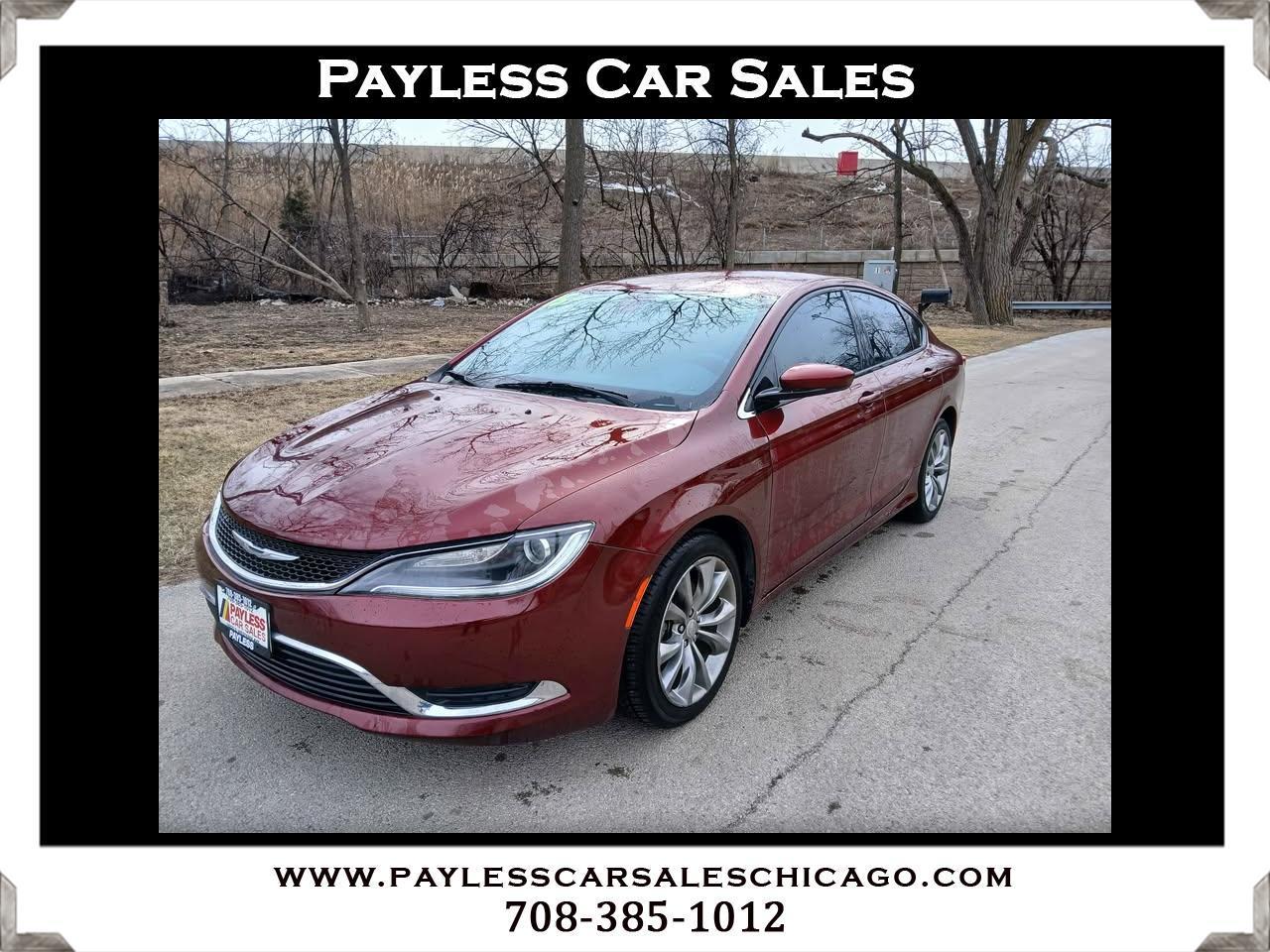 2015 Chrysler 200 4dr Sdn S FWD