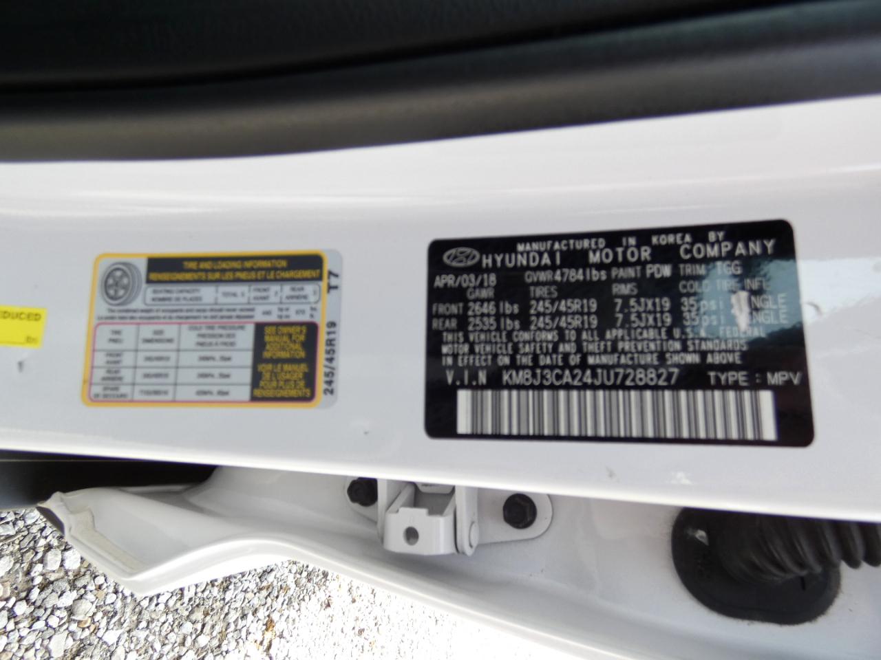 Hyundai Tucson Limited AWD 2018