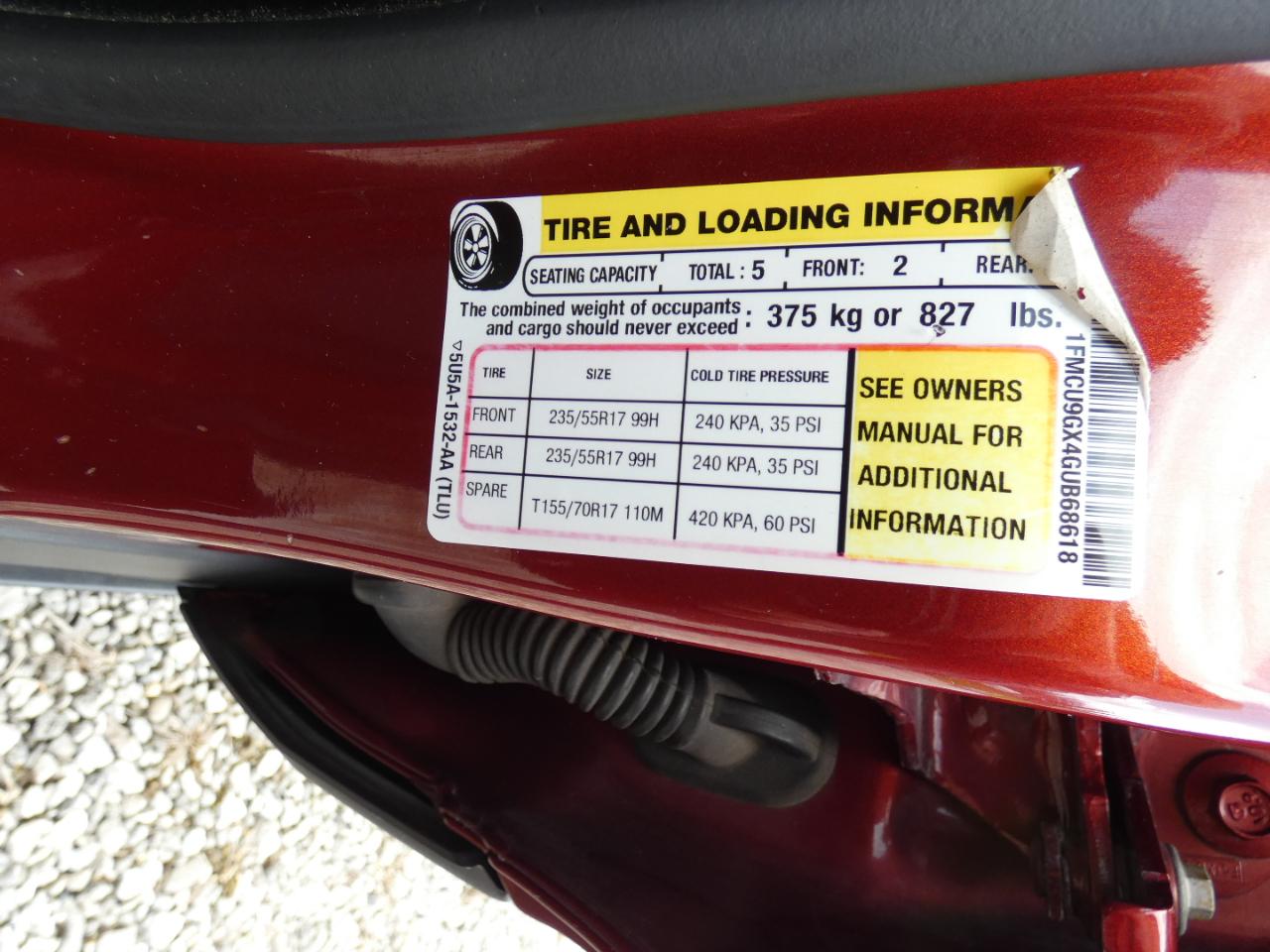 Ford Escape SE 4WD 2016