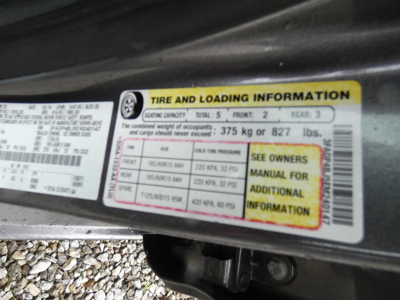 Ford Fiesta SE Sedan 2014