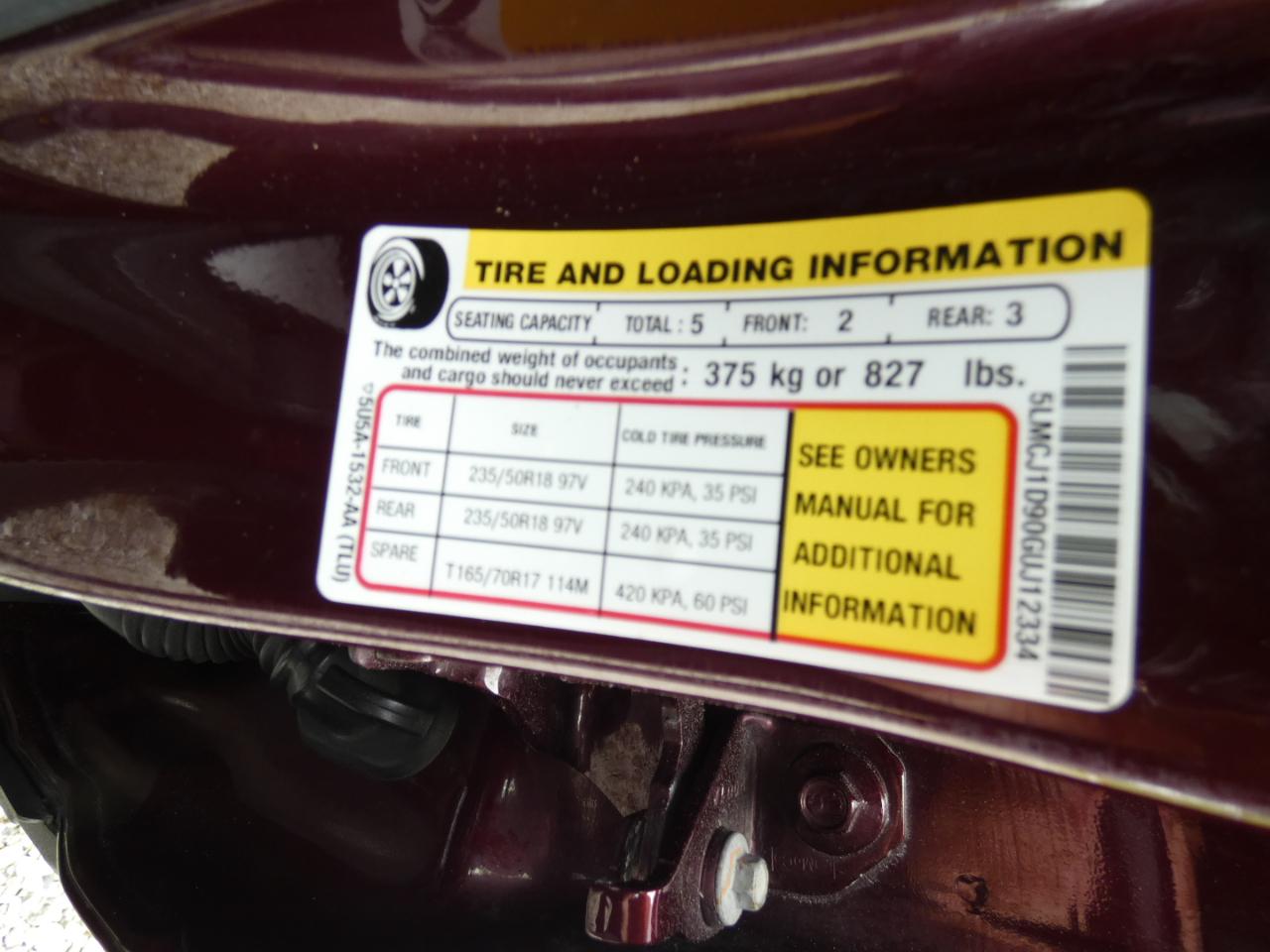 Lincoln MKC Premiere AWD 2016