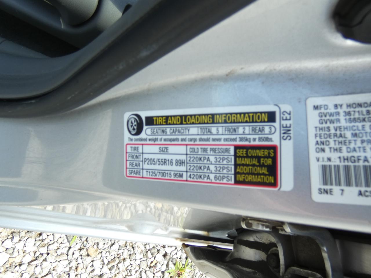 Honda Civic LX Sedan AT 2007
