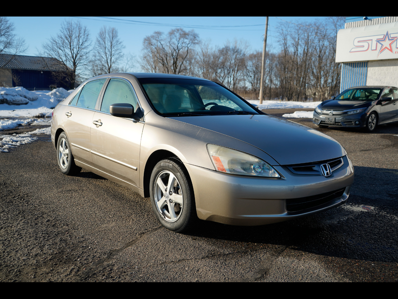 Used 2003 Honda Accord EXL Sedan AT with Navigation System for Sale in Ramsey MN 55303 Star
