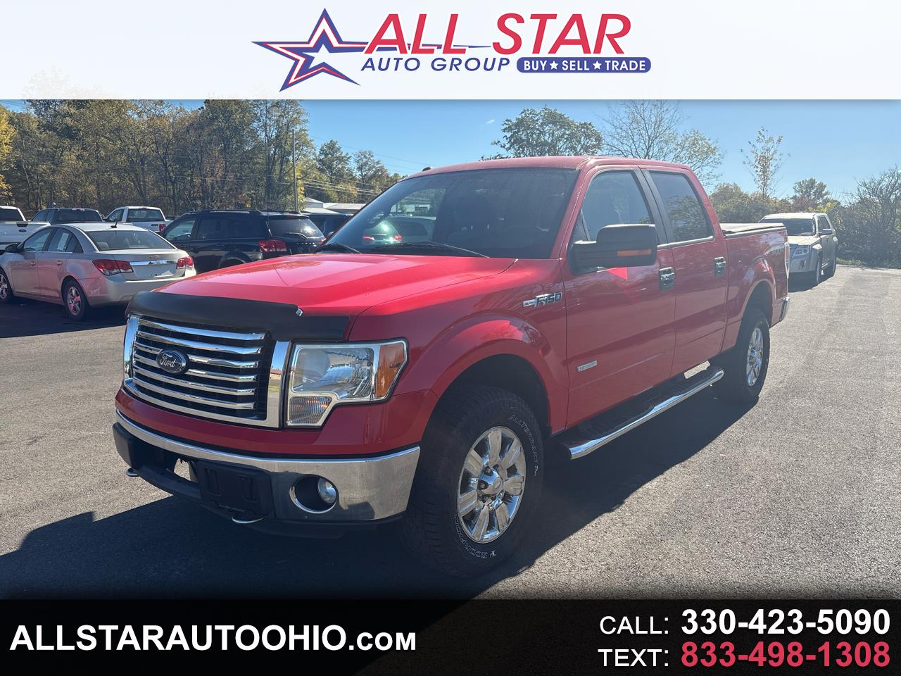 2011 Ford F-150 4WD SuperCrew 145" XLT
