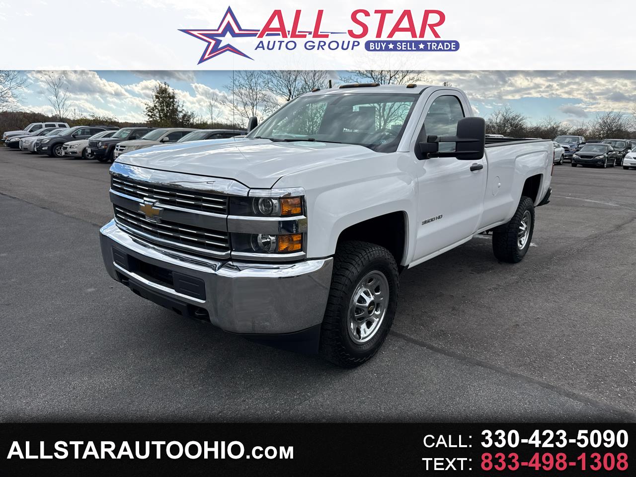 2015 Chevrolet Silverado 3500HD 4WD Reg Cab 133.6" Work Truck