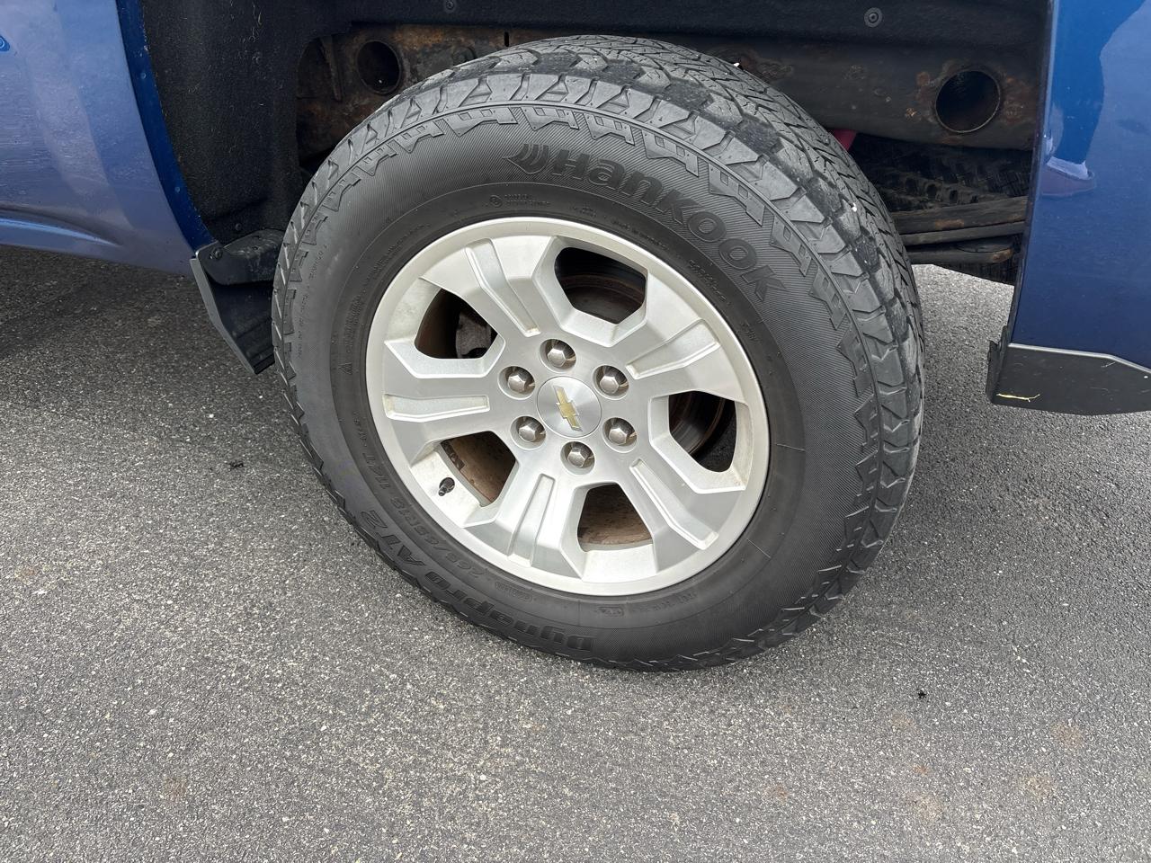 Chevrolet Silverado 1500 4WD Double Cab 143.5" LT w/2LT 2018