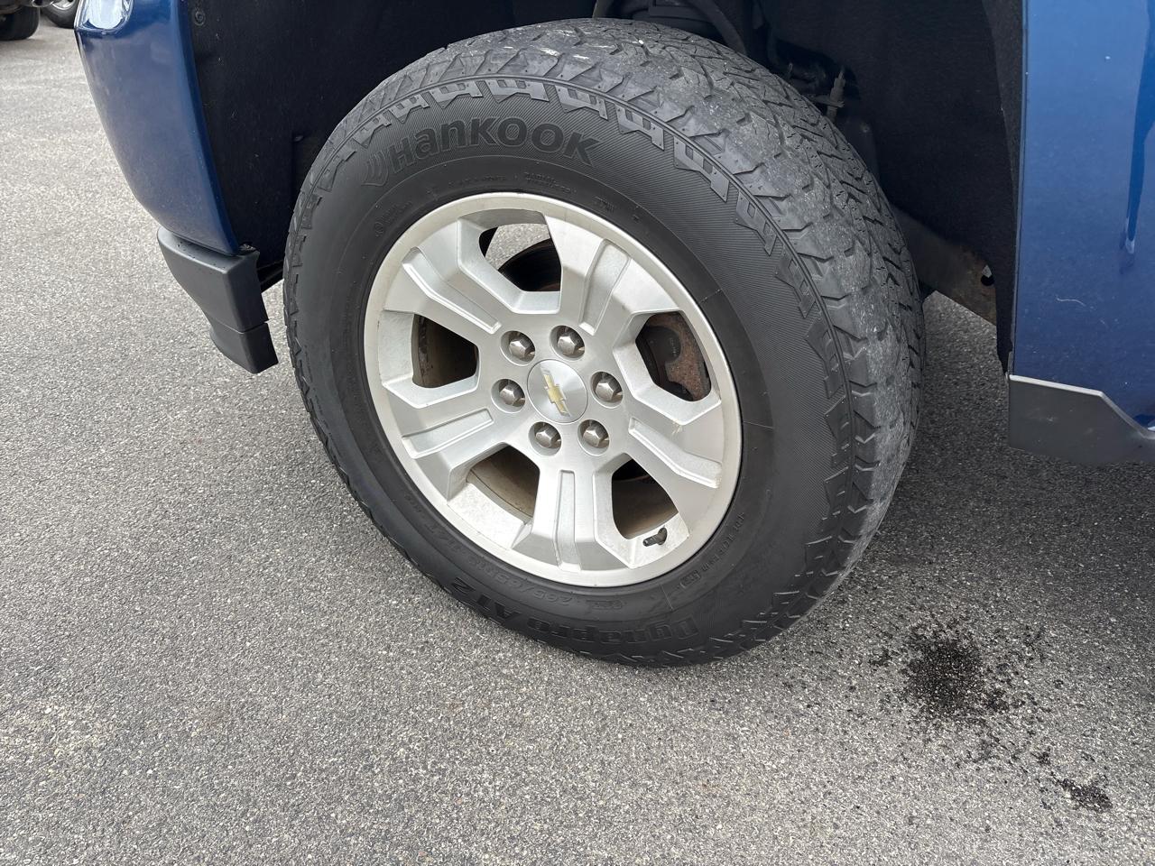 Chevrolet Silverado 1500 4WD Double Cab 143.5" LT w/2LT 2018