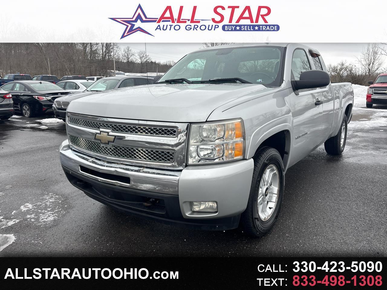 2010 Chevrolet Silverado 1500 4WD Ext Cab 143.5" LT