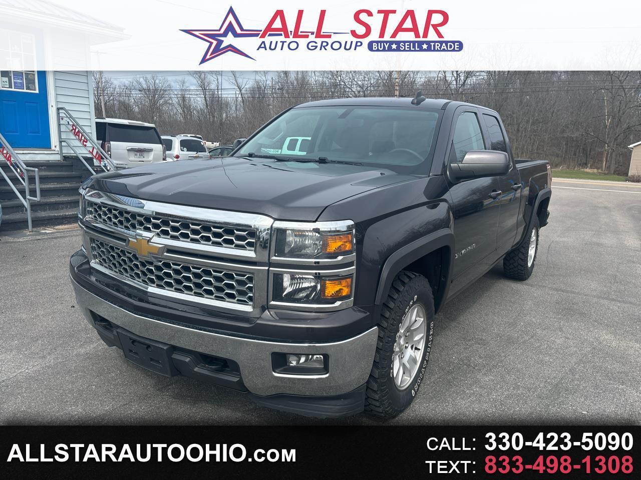 2015 Chevrolet Silverado 1500 4WD Double Cab 143.5" LT w/1LT