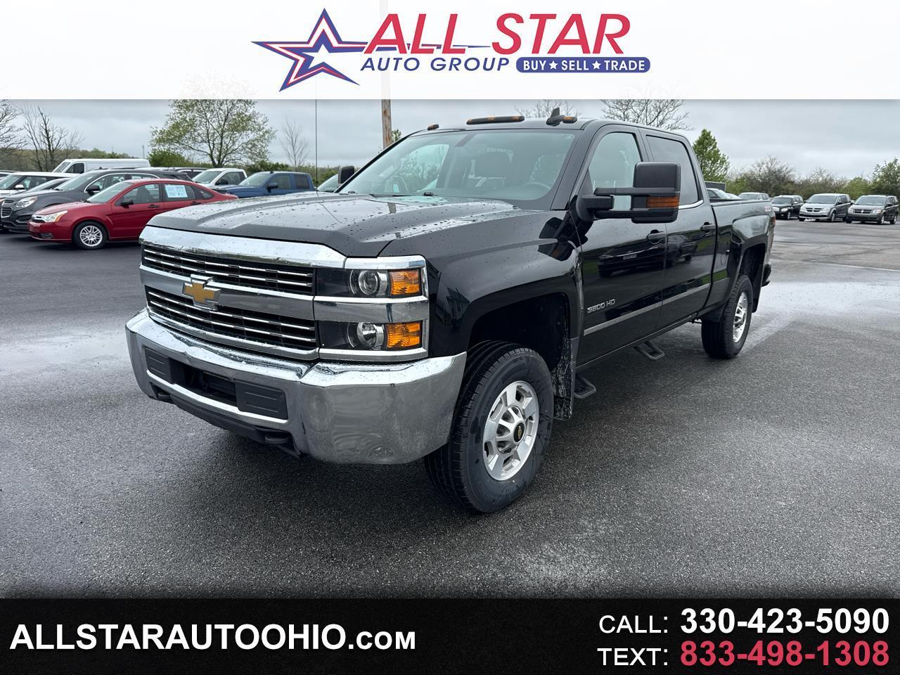 2015 Chevrolet Silverado 3500HD Built After Aug 14 4WD Crew Cab 153.7" Work Truck
