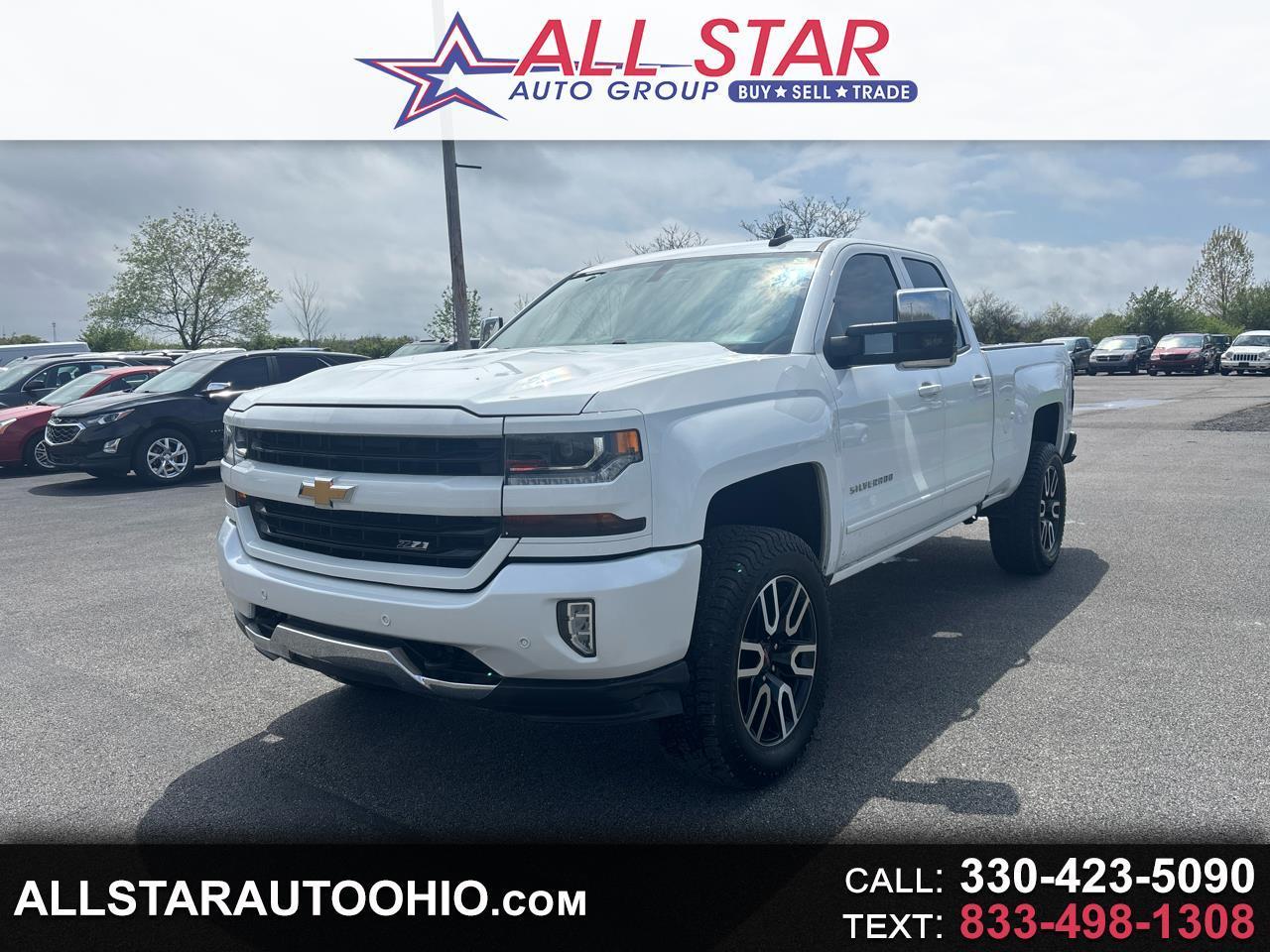 2017 Chevrolet Silverado 1500 4WD Double Cab 143.5" LT w/2LT