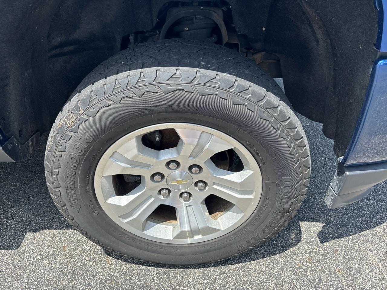 Chevrolet Silverado 1500 4WD Double Cab 143.5" LT w/2LT 2018