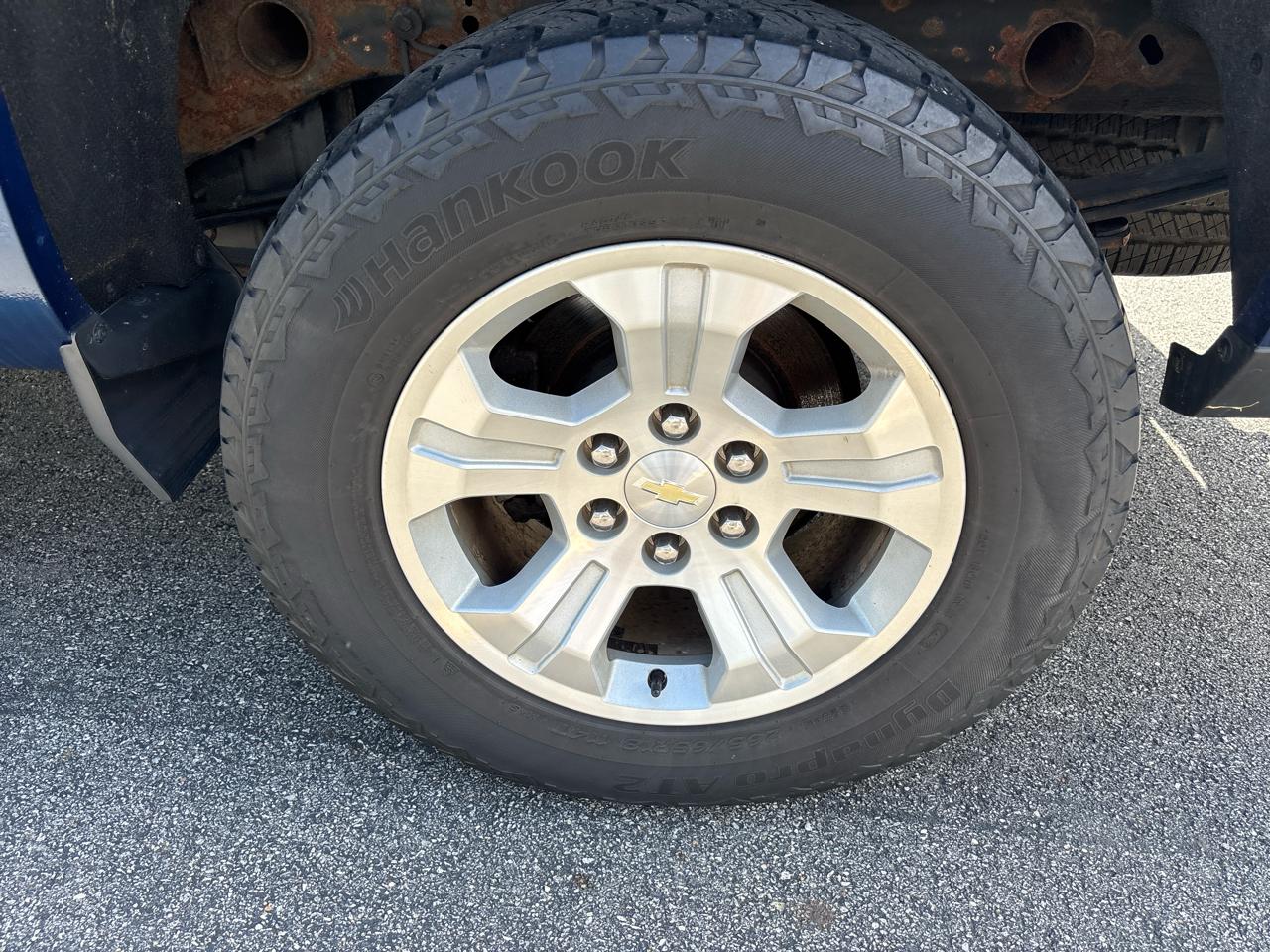 Chevrolet Silverado 1500 4WD Double Cab 143.5" LT w/2LT 2018