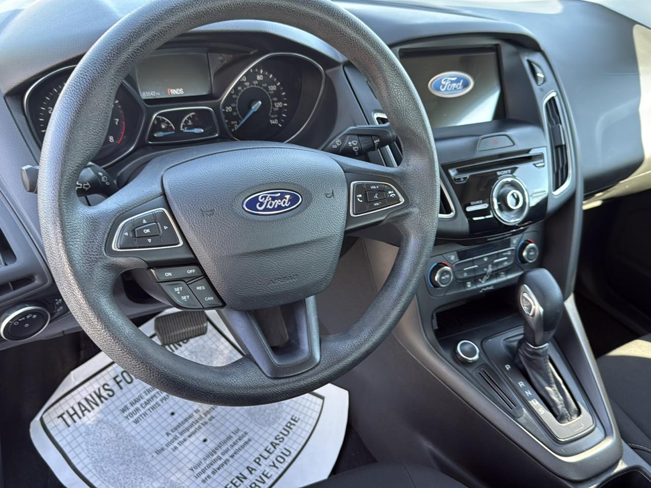 Ford Focus SEL Sedan 2017