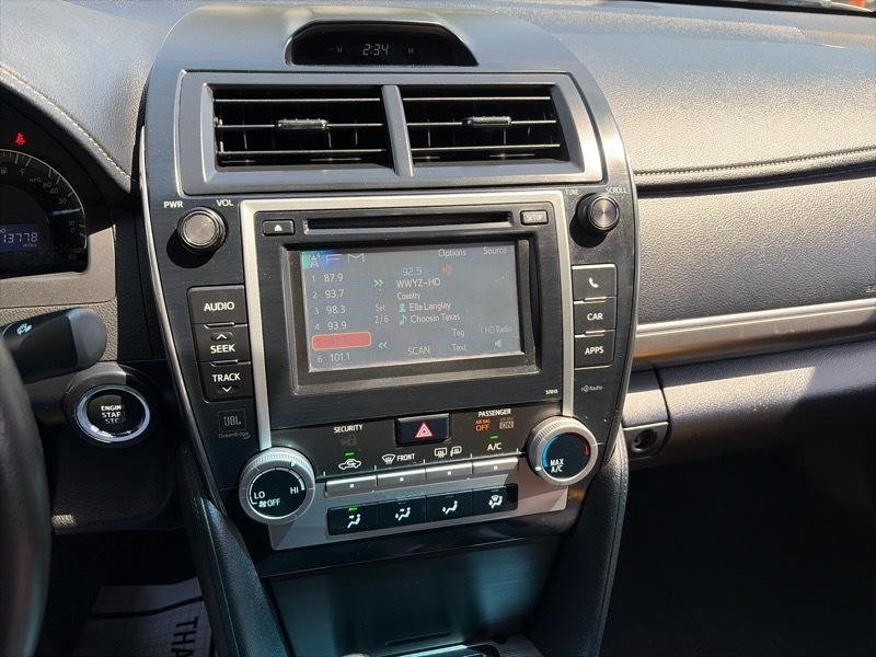 Toyota Camry SE 4D Sedan 2012