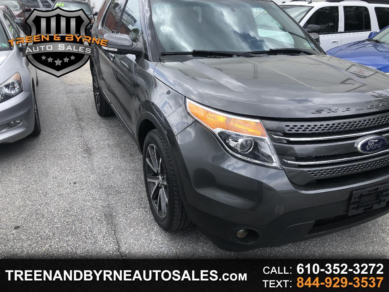 Used 15 Ford Explorer Xlt 4wd For Sale In Upper Darby Pa 190 Treen And Byrne Auto Sales Inc