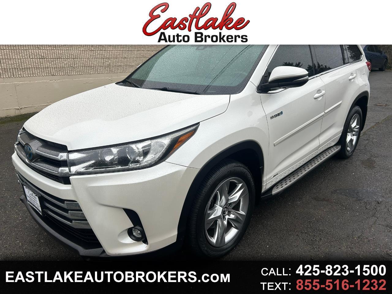 Toyota Highlander Hybrid Limited AWD 2019