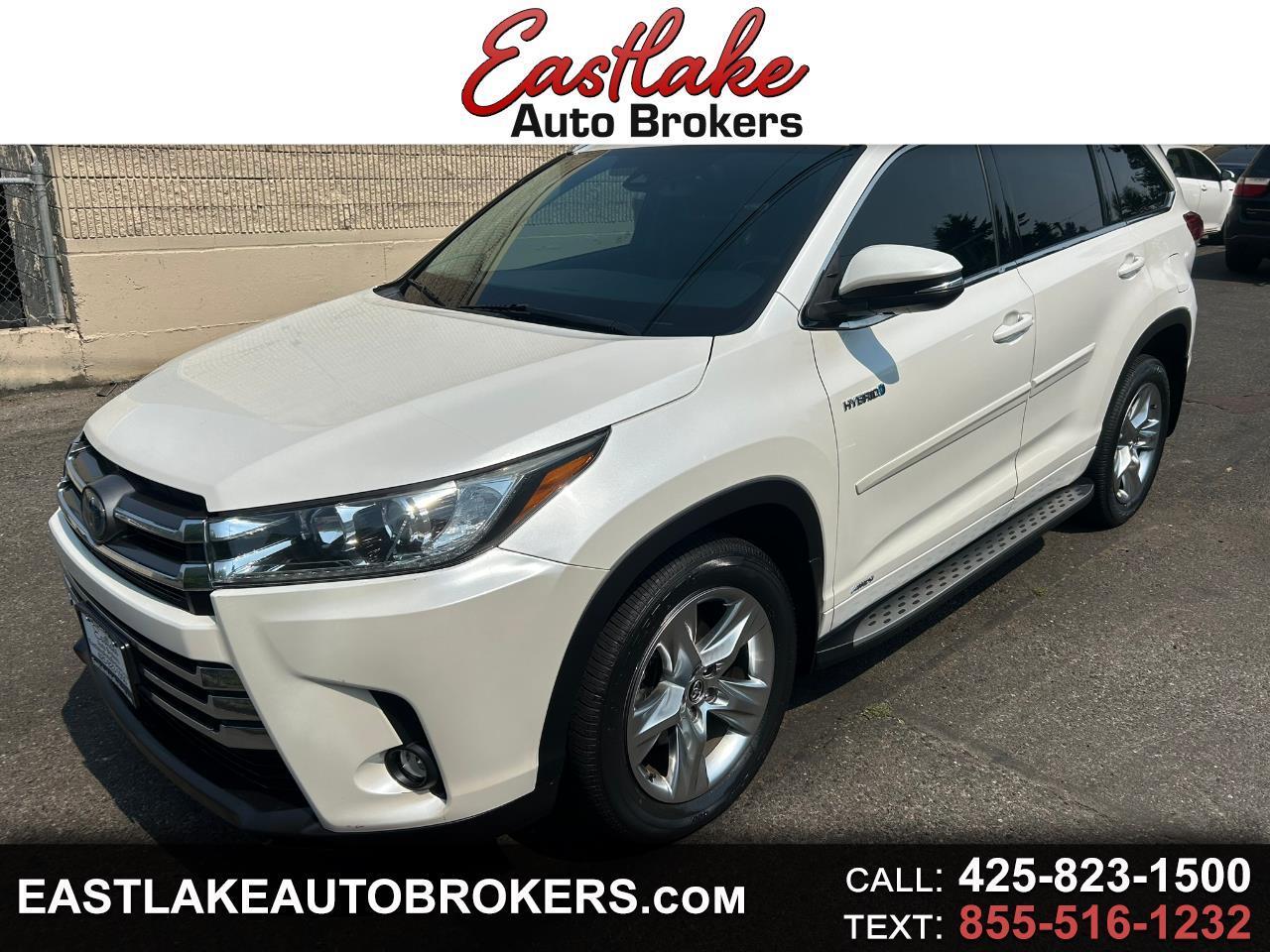 Toyota Highlander Hybrid Limited AWD 2019