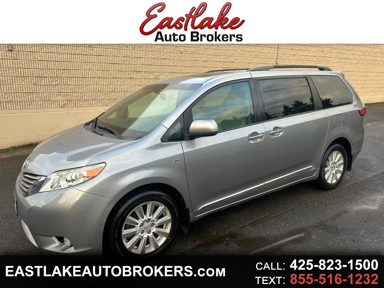 Toyota Sienna XLE 7-Passenger AWD 2017