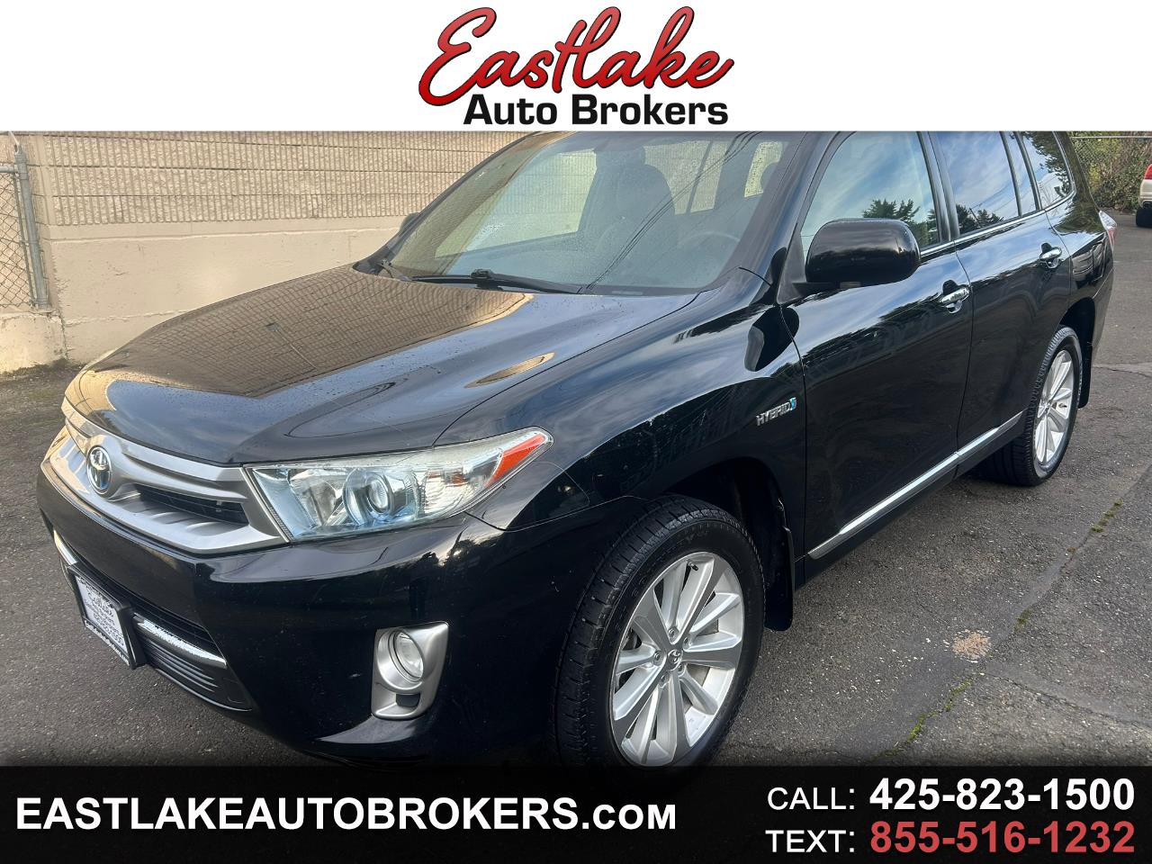 Toyota Highlander Hybrid Limited 4WD 2012