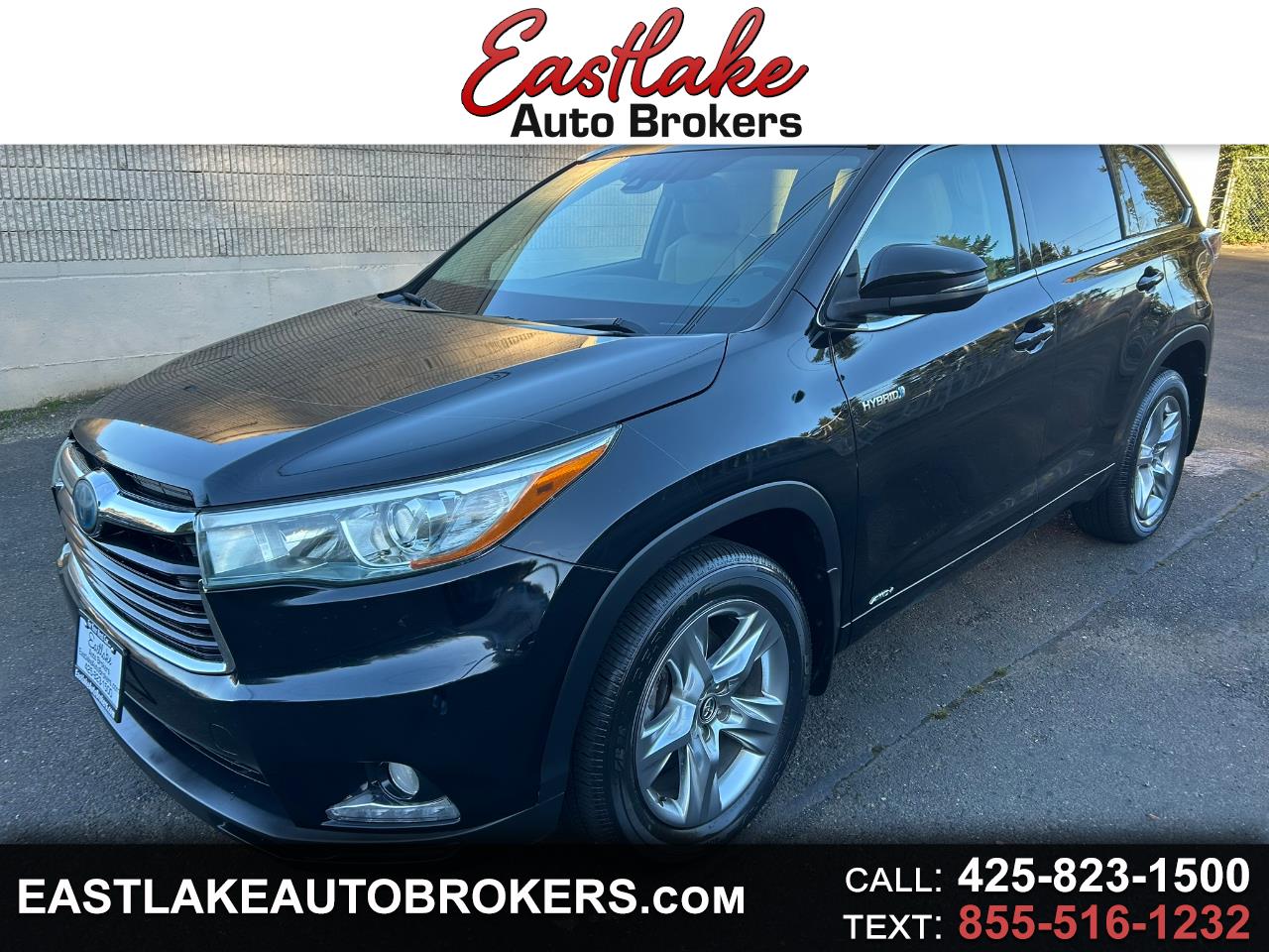 Toyota Highlander Hybrid Limited Platinum AWD 2016