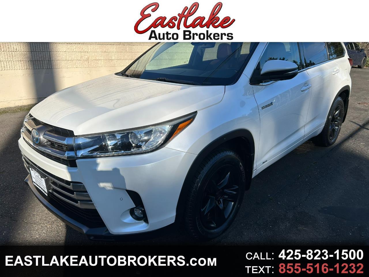 Toyota Highlander Hybrid Limited Platinum AWD 2019