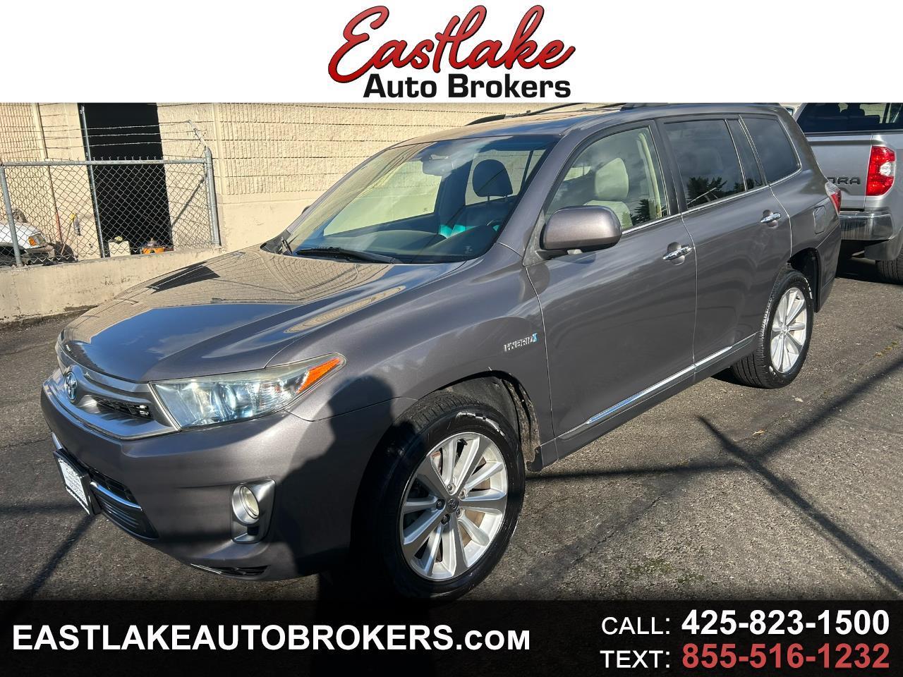 Toyota Highlander Hybrid Limited 4WD 2012