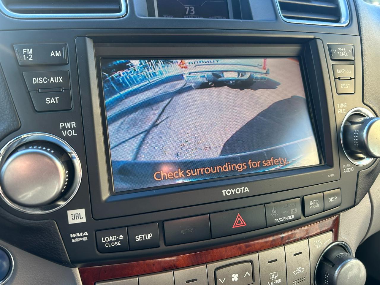 Toyota Highlander Hybrid Limited 4WD 2012