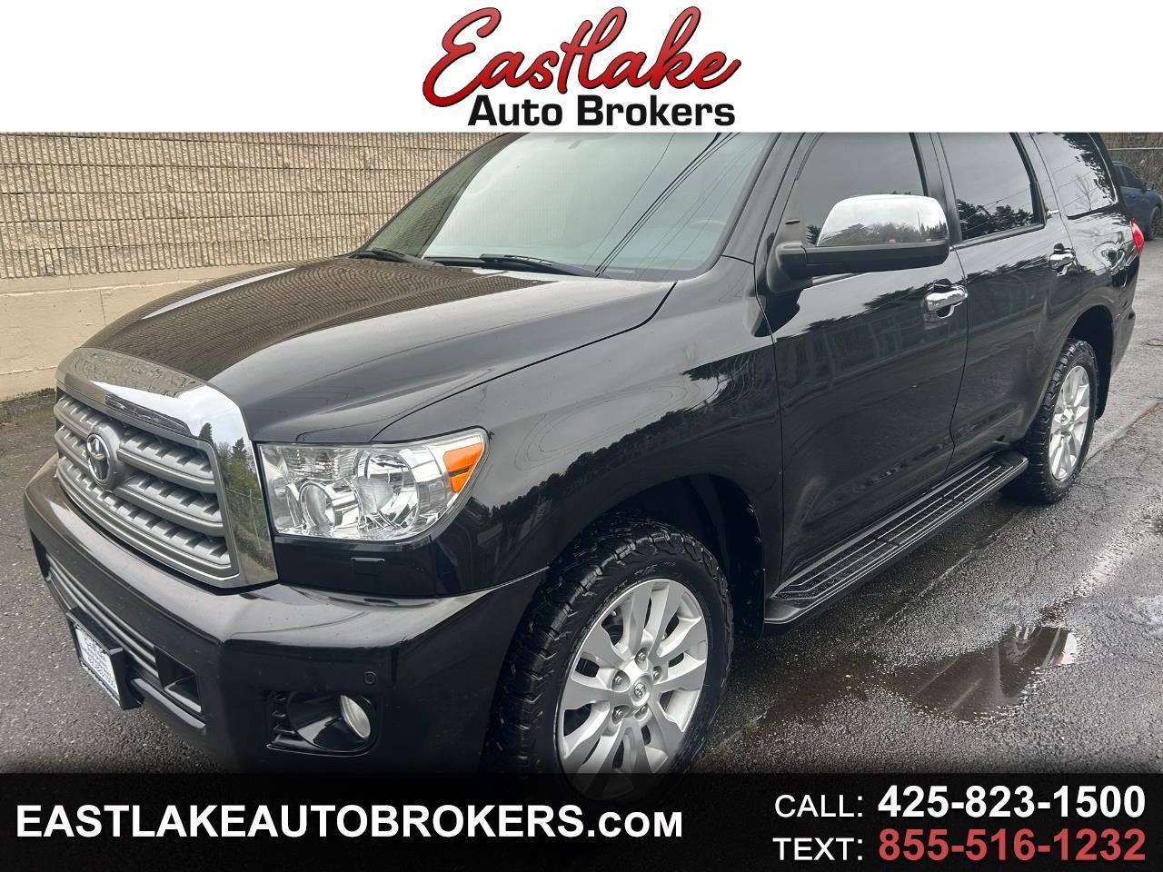 Toyota Sequoia Plantium 4WD FFV 2014