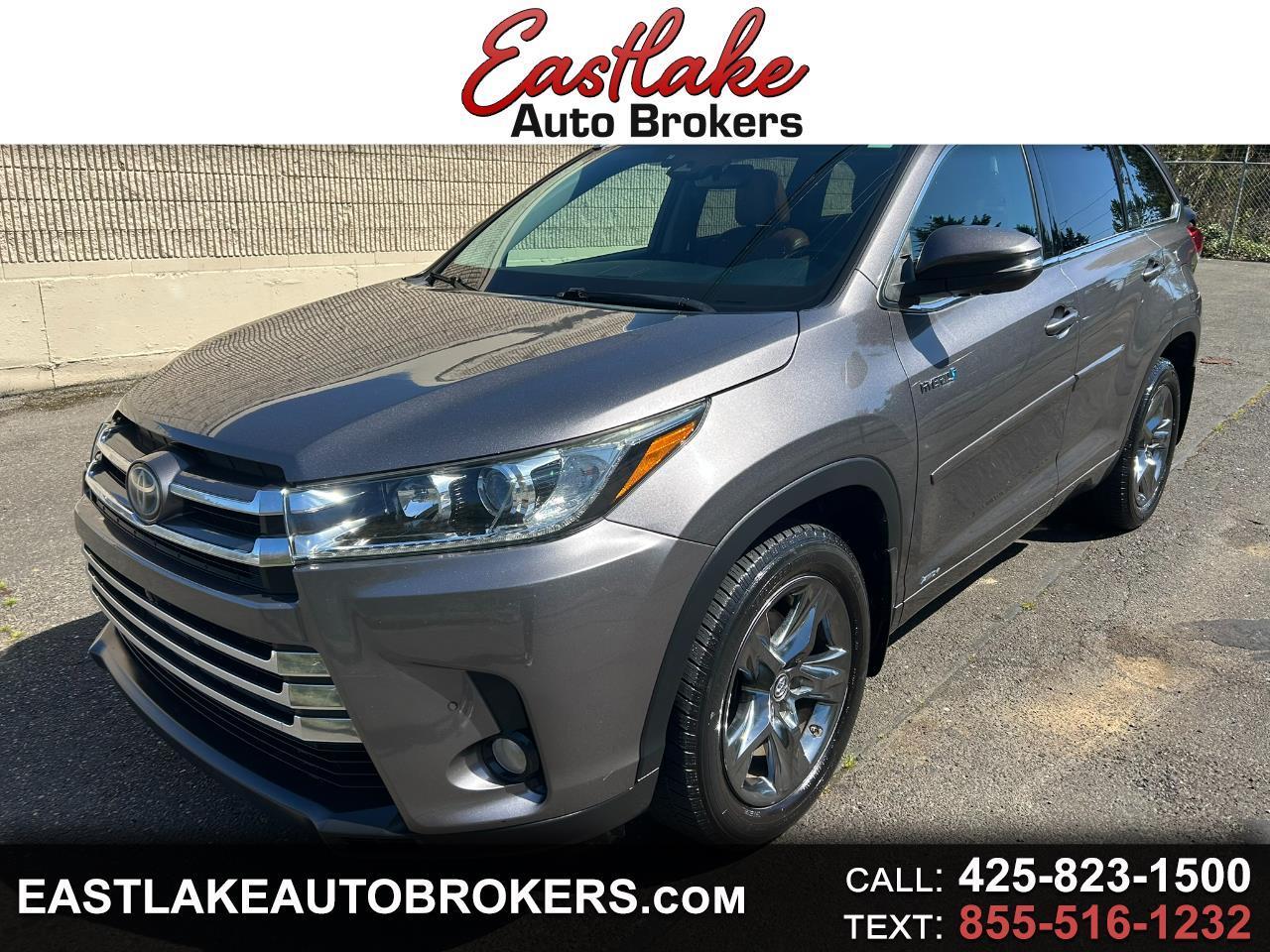 Toyota Highlander Hybrid Limited Platinum AWD 2017