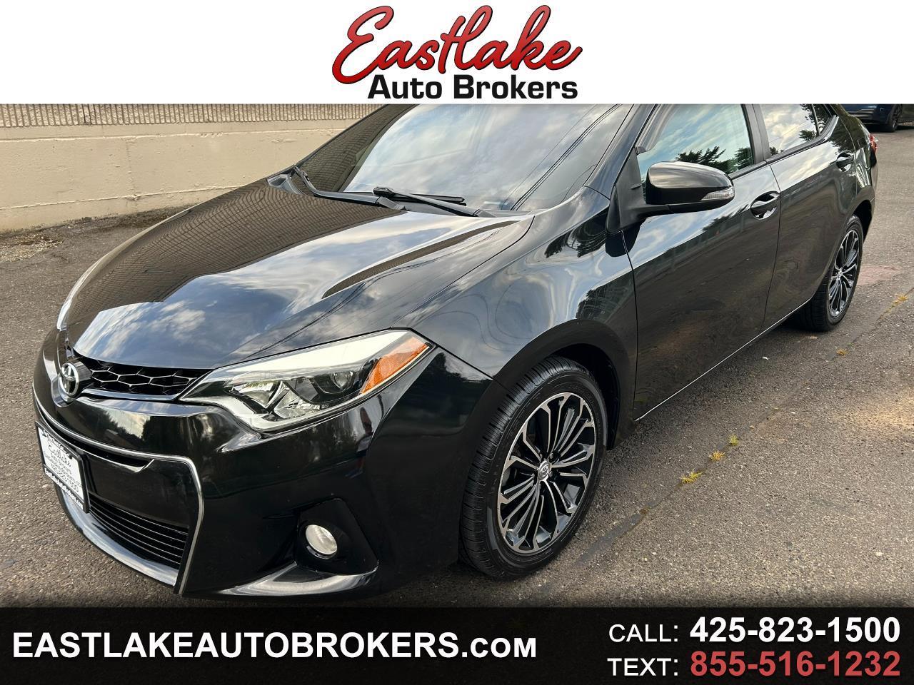 Toyota Corolla S Premium CVT 2015