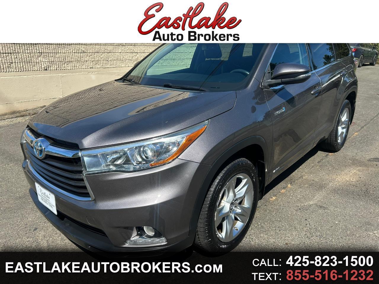 Toyota Highlander Hybrid Limited AWD 2016