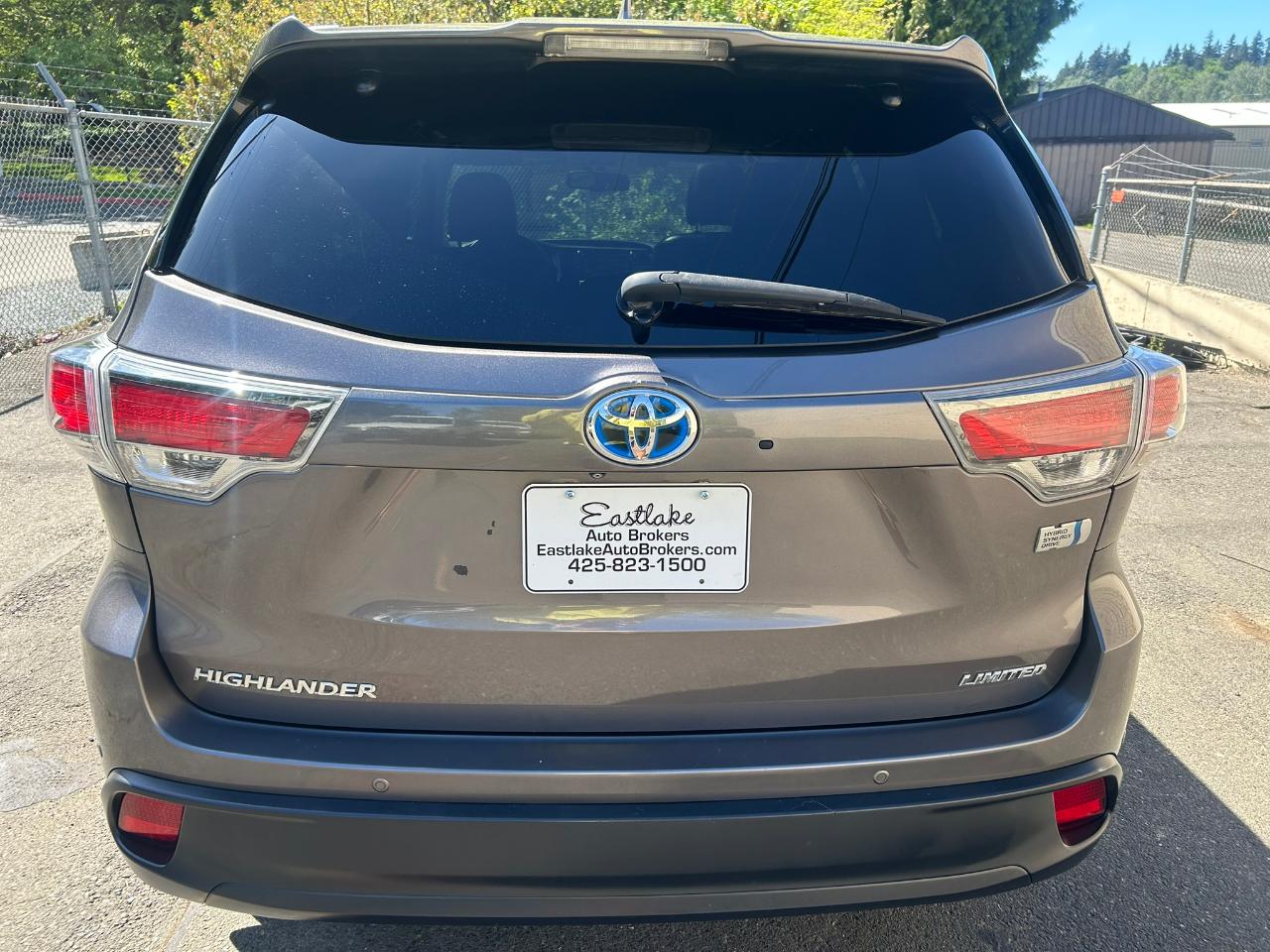 Toyota Highlander Hybrid Limited AWD 2016