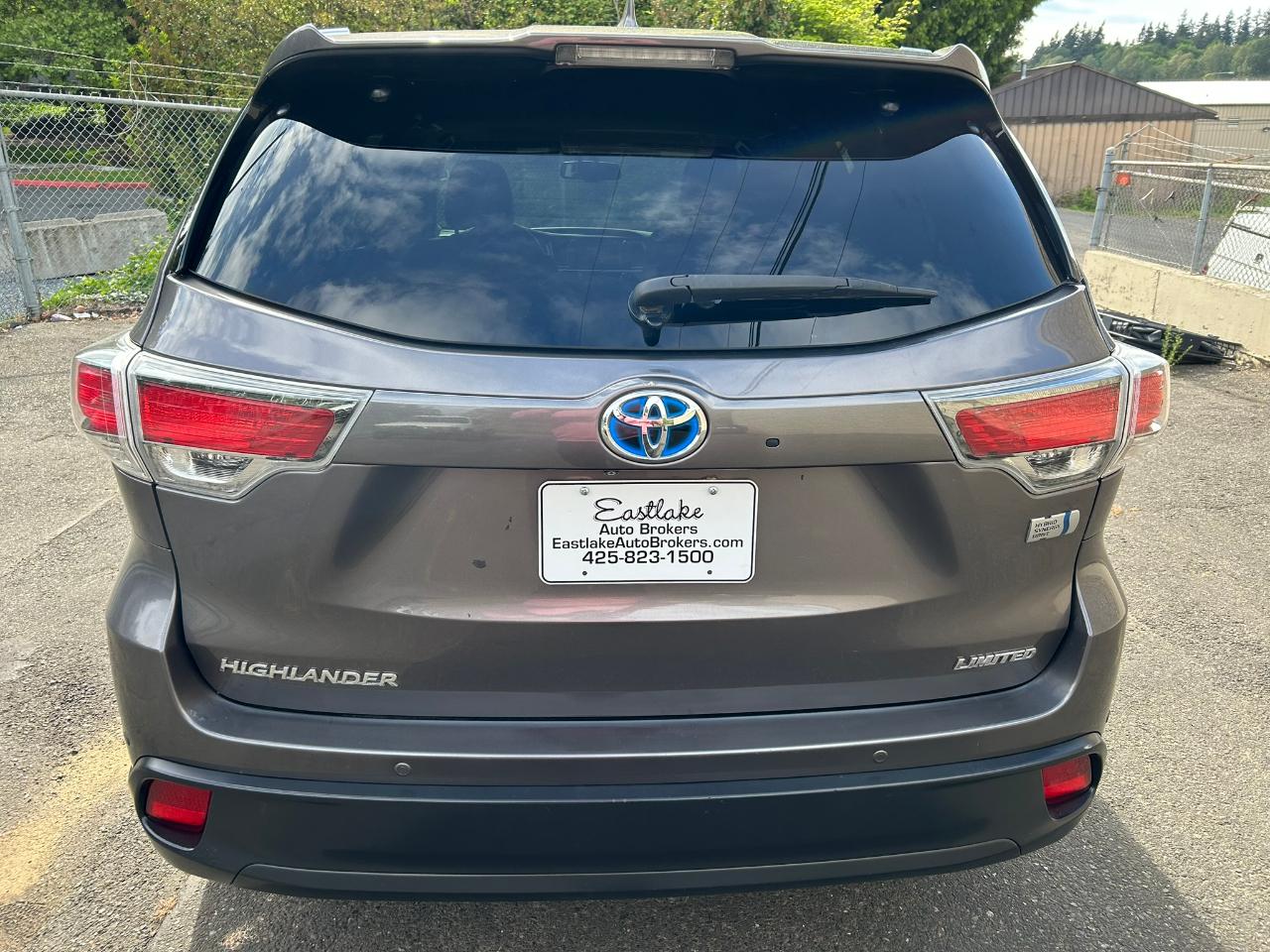 Toyota Highlander Hybrid Limited AWD 2016